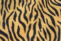 Tiger stripes towel floor mat