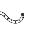 tiger tail icon vector element design template Royalty Free Stock Photo