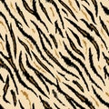 Tiger Texture Seamless Animal Pattern Background