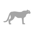 Tiger Vector icon which can easily modify or edit