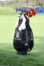 Tiger Woods Golf Bag Royalty Free Stock Photo