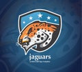 Tigers logo Jaguar. Royalty Free Stock Photo