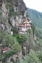 Tigers Nest monastary in Paro, Bhutan Royalty Free Stock Photo