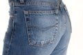 Tight fitting jeans Royalty Free Stock Photo
