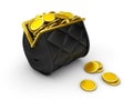 Tight Purse Royalty Free Stock Photo