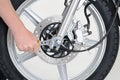 Tightening wheel