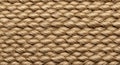 Tightly woven rope pattern featuring a series of thick, intertwined strands. The ropes Royalty Free Stock Photo