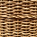 Tightly woven wicker pattern created from Royalty Free Stock Photo