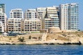 Tigne Point with Fort Tigne in Sliema, Malta