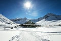 Tignes, alps, France