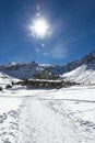 Tignes, alps, France