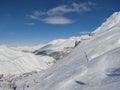 Tignes / Val Claret Ski-Resort Royalty Free Stock Photo