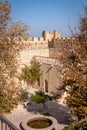 Tigranakert fortress in the region Nagorno-Karabakh Royalty Free Stock Photo