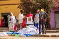 Tigray people in center of of Aksum, Ethiopia Africa