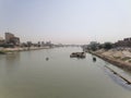 Tigris river in baghdad iraq karkh Royalty Free Stock Photo