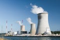 Tihange Nuclear Power Station Royalty Free Stock Photo