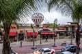 Tijuana, Mexico, 05/04/2016: Street bordering the United States city