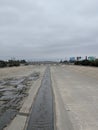 Tijuana Urban Series - Tijuana River Concrete Canal Royalty Free Stock Photo