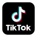 TikTok logo Royalty Free Stock Photo