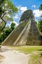 Tikal mayan ruins in guatemala