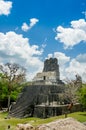 Tikal mayan ruins in guatemala