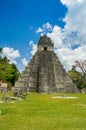 Tikal mayan ruins in guatemala