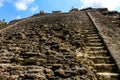 Tikal National Park on Unesco World Heritage. Stairs of an Ancient Temple