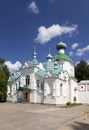 Tikhvin Assumption Monastery, a Russian Orthodox, (Tihvin, Saint Petersburg region, Russia) Royalty Free Stock Photo