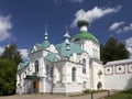 Tikhvin Assumption Monastery, a Russian Orthodox, (Tihvin, Saint Petersburg region, Russia) Royalty Free Stock Photo