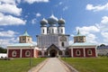 Tikhvin Assumption Monastery, a Russian Orthodox, (Tihvin, Saint Petersburg region, Russia) Royalty Free Stock Photo