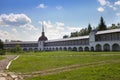 Tikhvin Assumption Monastery, a Russian Orthodox, (Tihvin, Saint Petersburg region, Russia) Royalty Free Stock Photo