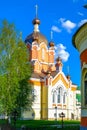 Tikhvin monastery Holy cross Church