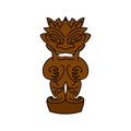 Tiki god Royalty Free Stock Photo