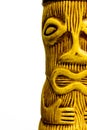 Tiki Man Ceramic Sculpture Royalty Free Stock Photo