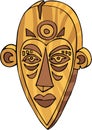 Tiki Mask Royalty Free Stock Photo