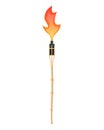 Tiki torch icon Royalty Free Stock Photo