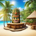 Tiki Tropical background