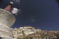 Tiksey Monastery is a Buddhist monastery in Ladakh Royalty Free Stock Photo