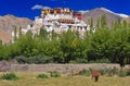 Tiksey Monastery is a Buddhist monastery in Ladakh Royalty Free Stock Photo