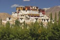 Tiksey Monastery is a Buddhist monastery in Ladakh Royalty Free Stock Photo