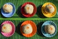 Til ka Laddoo made of Sesame seeds and jaggery or sugar, also known as Til baati served for Makar sankranti festival theme concept