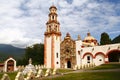 Baroque Tilaco  mission near jalpan de serra in queretaro, mexico IV Royalty Free Stock Photo