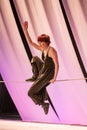 Performance of Sien van Acker, student of Fontys Circus & Performance Arts, Tilburg, Netherlands