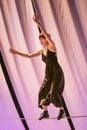 Performance of Sien van Acker, student of Fontys Circus & Performance Arts, Tilburg, Netherlands