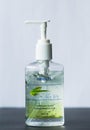 Tilburg, Netherlands - 03.01.2020: Alcohol hand sanitizer, disinfecting gel, useful during coronavirus epidemic prevention in Euro