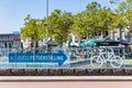 Bicycle parking inTilburg In the Netherlands Royalty Free Stock Photo