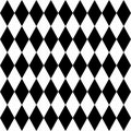 Tile black and white background or vector pattern