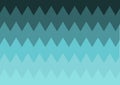 Tile chevron vector pattern with pastel blue zigzag background