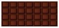 Tile of chocolate