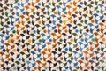 Tile decoration, Alhambra palace, Spain Royalty Free Stock Photo